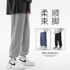 秋冬舒适百搭加绒加厚休闲裤TY040-1特批35-加绒特批40，男装休闲裤，星座718-1
