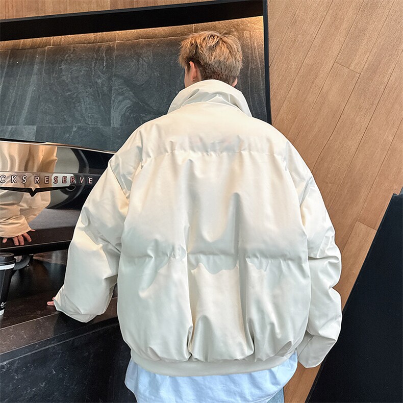 冬季短款pu皮衣棉服面包服棉衣男外套MY258P80直播,男装皮衣,星座1904A-1