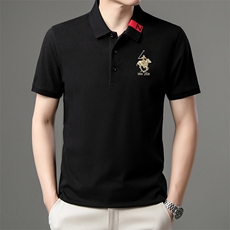 AC20539钱塘2020-3夏季男士精品短袖翻领全棉休闲T恤精品P53，男装T恤，钱塘207-3