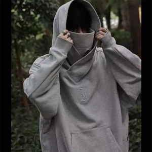 现货 连帽卫衣男女oversize宽松百搭套头上衣WL0677-P38 加绒45图片