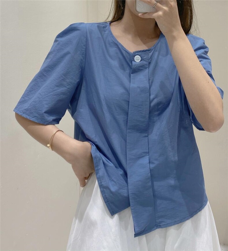 夏季韩系上衣系列，女装，唯品