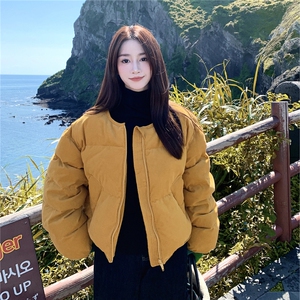 新款 鹅黄色白鸭绒外套50绒6337-P250K369图片