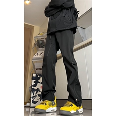 515A-A70-P45春款美式机能风潮牌高街情侣休闲防水拉链冲锋裤，男装休闲裤，星座515A