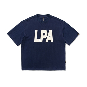 PL592 320克超重磅LPA印花短袖T恤图片