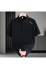 抖音直播夏季男士商务休闲潮流百搭翻领POLO衫短袖T恤2506P42，男装T恤，电商B226