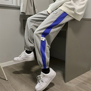 ！2023春夏新款男士潮流百搭休闲运动裤中性风卫裤女K2028P55图片