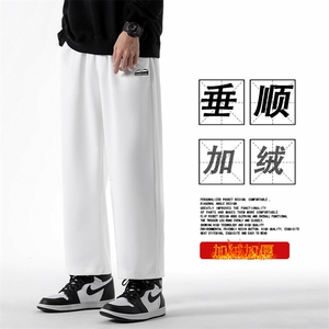 加绒加厚卫裤百搭运动裤子休闲男生长裤WK12-1特批25加绒特批33图片