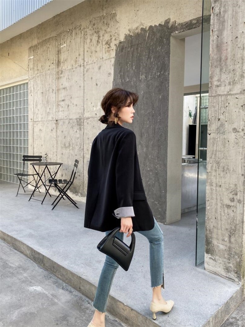 现货春款西装，女装西装，暗香