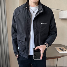 店主风立领品质外套春秋男装夹克B317-1801-P85，男装夹克，电商B317