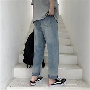 潮流春季牛仔裤男牛仔长裤A47P37图片