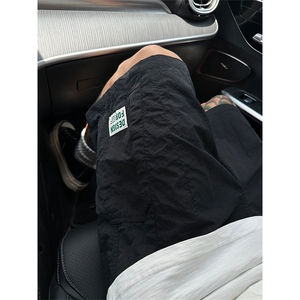 美潮   大码宽松休闲裤短裤工装裤五分裤A014-DY25060-P40控58图片