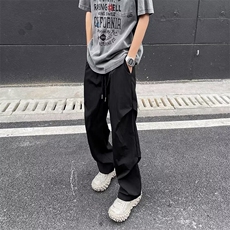 工装裤子男美式降落伞兵潮牌休闲裤解构垂感长裤B848-310B-1P35，男装工装外套，星座310B-1