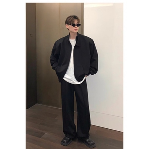 W10297-P125 网图现货 长袖运动套装搭配立领开衫卫衣外套长裤图片
