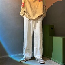 男春季潮流时尚休闲长裤链条工装裤纯棉斜纹D58P35，男装休闲裤，星座1116-2
