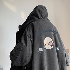 控价158牛仔棉衣男大码加绒羊羔绒牛仔棉服男棉袄NM53314-P140，男装棉衣，电商A040