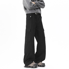 现货水洗宽松休闲工装裤A337-S235-特P63控118，男装工装外套，电商A337