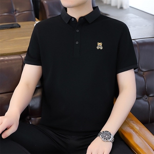 2025夏季新款男士潮流时尚休闲短袖POIO衫 8083-P33图片