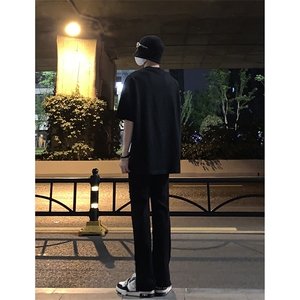 B221 美式ins高街暗黑拉链小脚弹力破洞牛仔裤 LK23060-P65 控88图片
