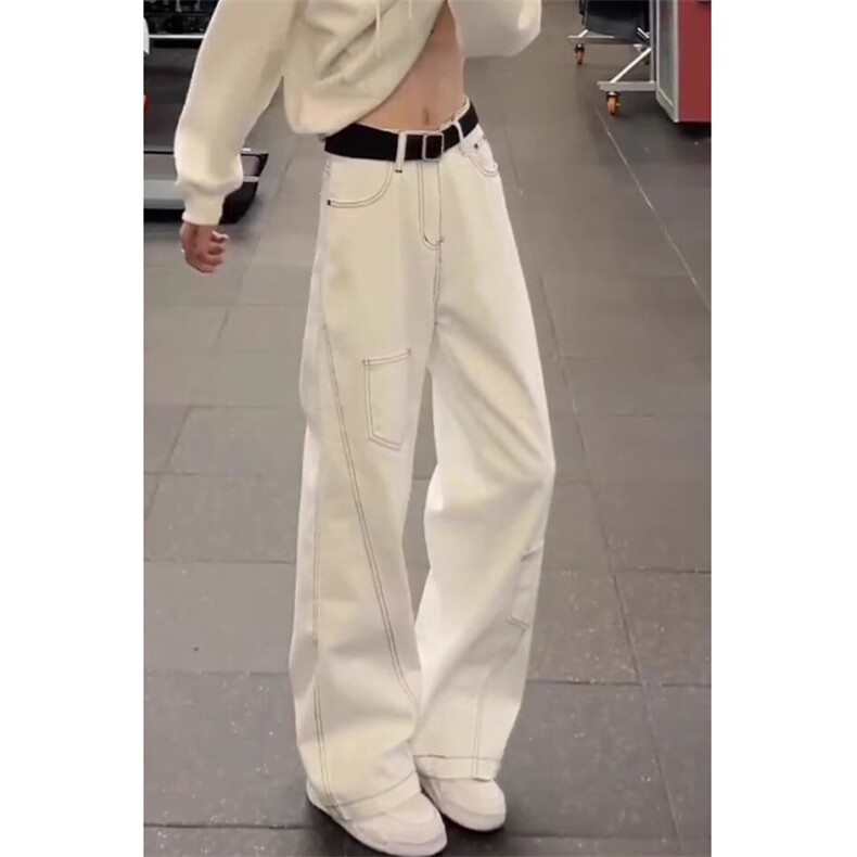 [008]牛仔裤男宽松街头风宽松阔腿工装裤A079-N3070-P42,男装牛仔裤,电商A079