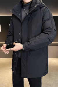 标50绒 羽绒服男中长款2025冬季新款 B255-9829-M-3XL-P275图片