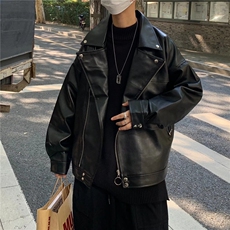 潮流夹克潮男春季PU皮夹克J181P73，男装夹克，星座1116-2