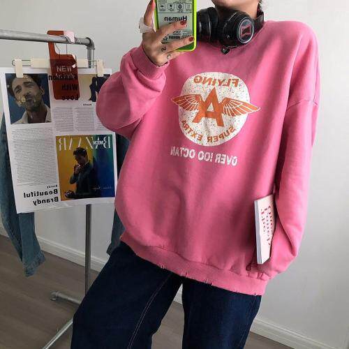 加绒卫衣，女装卫衣/绒衫，尚映