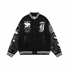 1506/QA1150/P81新款美式休闲棒球服潮牌复古飞行员夹克情侣款，男装夹克，星座1506