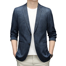 2023年春款男士上衣无缝单件西服P165，男装西服，电商D223-1