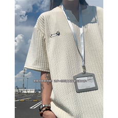 XZ809A/FFF05/P35/控48美式V领坎肩万针小狗绣花T恤，男装T恤，星座809A(原222-1)