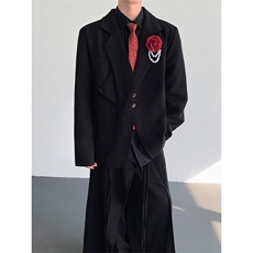 25秋冬新中式男士解构西服外套xz191-p128，男装西服，电商B288