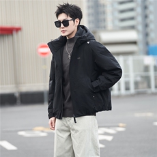M-3XLB3539938P220灰连帽2025冬羽绒服【标50控活动价328】，男装羽绒服，电商B353