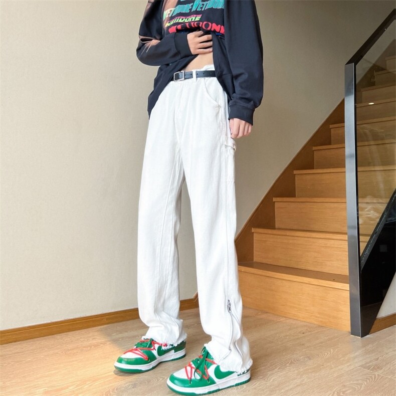 美式高街个性牛仔裤男女vibe直筒休闲裤NK122-特P35,男装牛仔裤,电商D202