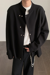 XF2607/P75春装新款现货新中式小西服男潮外套上衣图片
