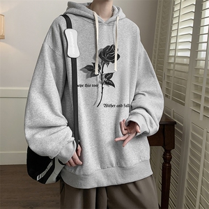 连帽卫衣男大码运动服帽衫外套WY2279-P35 加绒款-P40图片
