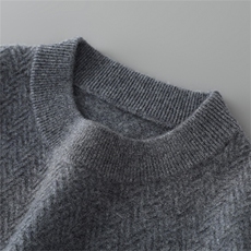 2025年秋季新款绞花针织男士上衣时尚休闲通勤百搭，男装羊毛衫，琳华羊绒