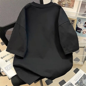 300克得物重磅100纯棉宽松撞色拉链短袖POLO衫T恤男 RH5029-特P35图片