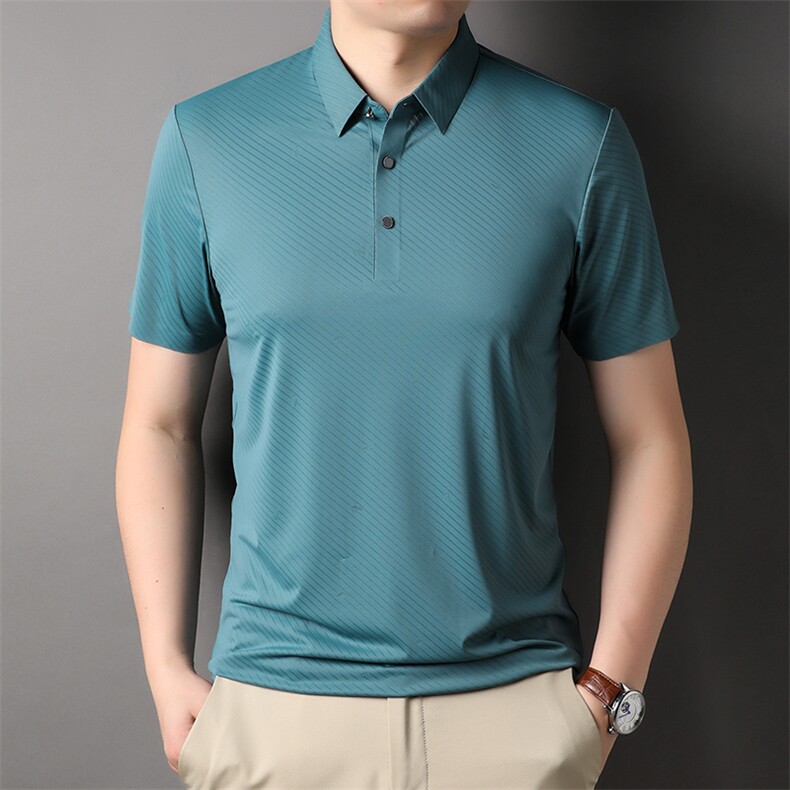 polo衫短袖男夏季潮牌2024新款半袖上衣宽松翻领t恤男HP33903-P68,男装Polo衫,星座1105-3