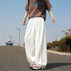 A1991TP45控88-辑明线休闲卫裤男春季宽松百搭直筒垂感裤子，男装休闲裤，电商B241
