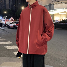 现货户外夹克男双面穿立领上衣外套支持二开JK836-P60，男装夹克，电商B306