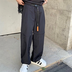 【一裤两穿】伞兵裤百搭机能风可拆卸夏季休闲裤宽松裤子BK89-P42，男装休闲裤，星座1008