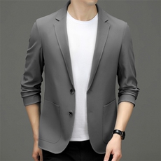 BF22601钱塘2020-2中青年男士春秋新款百搭时尚休闲西服P215，男装西服，钱塘207-2