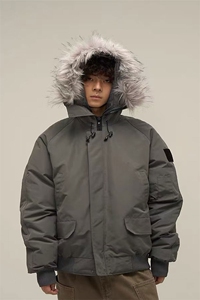 网络图慎用 图片只展示大货 毛领派克服工装棉服MY77917P138控198图片