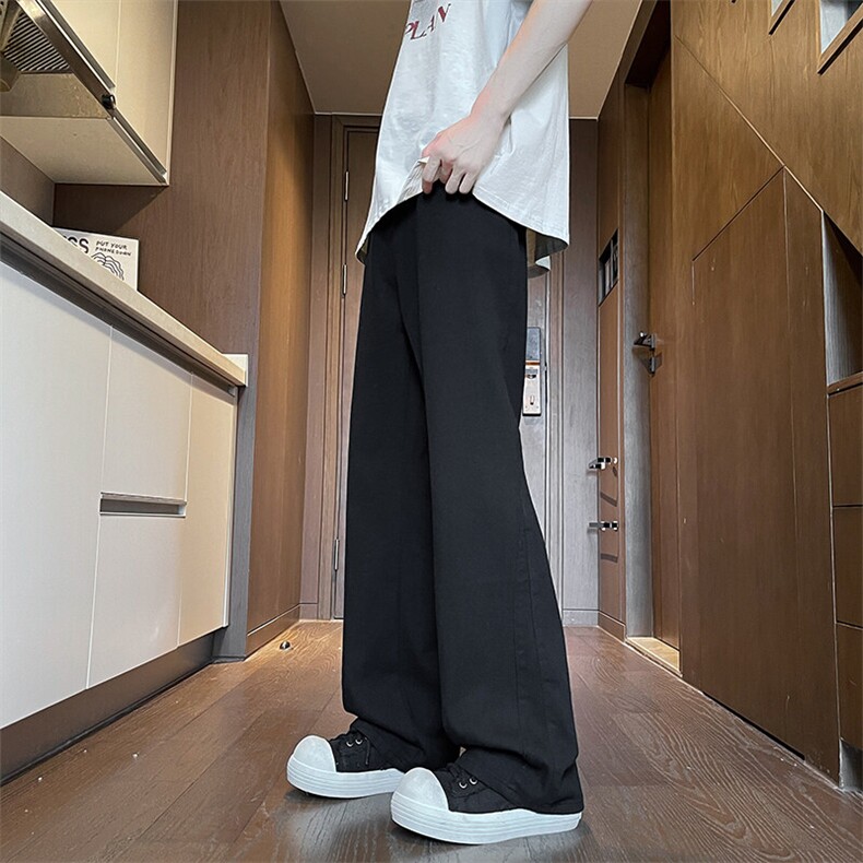 加长版裤子男高个子185cm110牛仔裤微喇直筒休闲KZ002P55加绒P65,男装牛仔裤,电商B312