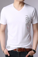 G68212021夏季新款T恤衫男短袖V领，男装T恤，电商B360