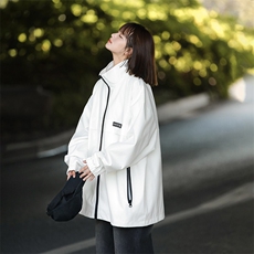 815A-MJ78622-58特秋冬贴标立领服外套夹克潮牌冲锋衣服女，男装夹克，星座815A