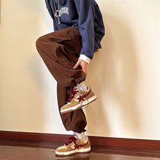 美式灯芯绒工装裤男款秋冬季加绒潮牌休闲裤子A913P42，男装休闲裤，星座1116-2