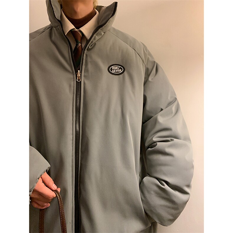双面穿棉衣加厚外套大码棉袄港风棉服日系潮1016-1W89P128K158,男装棉衣,星座1016-1（原电商B408-1）