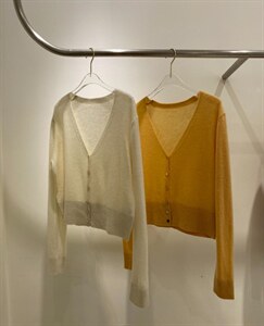 V领针织开衫,其它,FMV