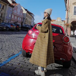 现货 271-932-P165 中长款毛呢外套 控238,女装毛呢外套,浙宝271