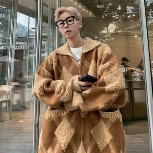美式毛衣男慵懒风休闲针织衫 M5632 P65图片